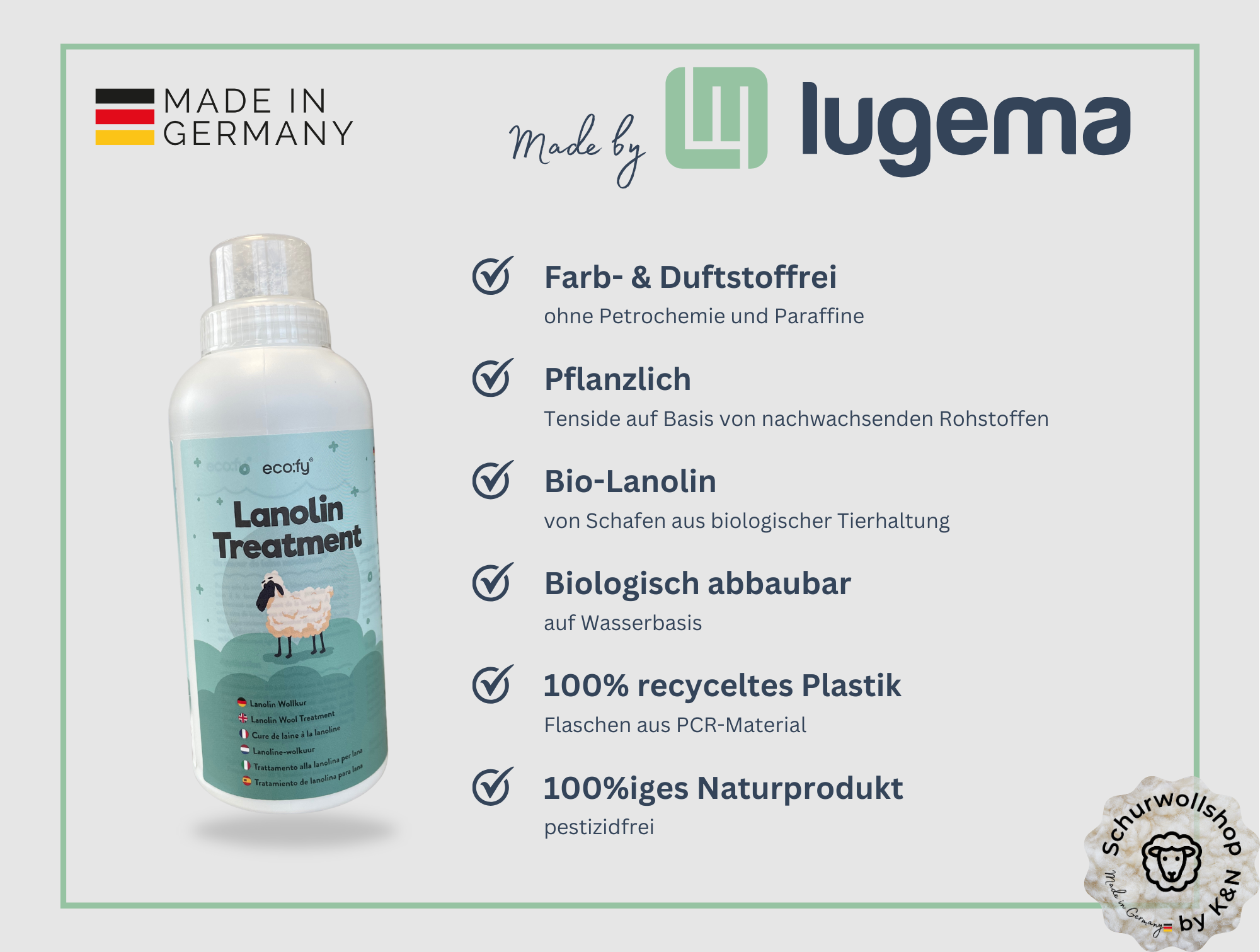 Lanolin-Wollkur - eco:fy®