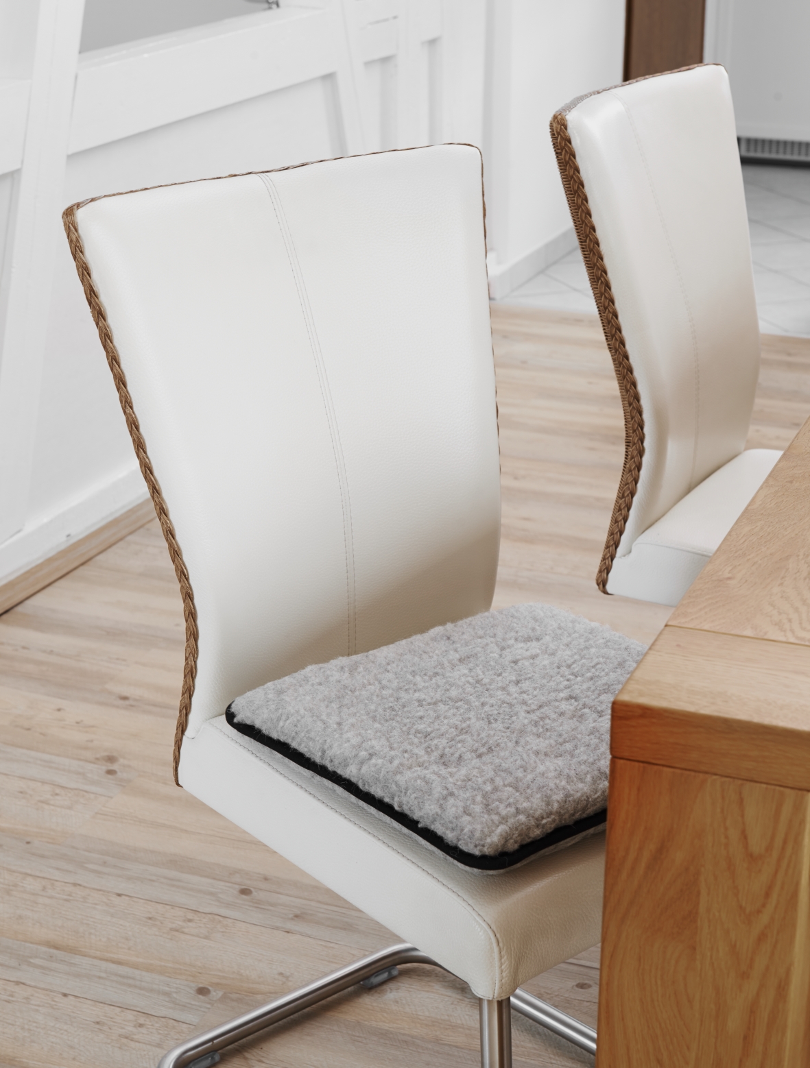 Schurwoll-Sitzkissen 38x38cm