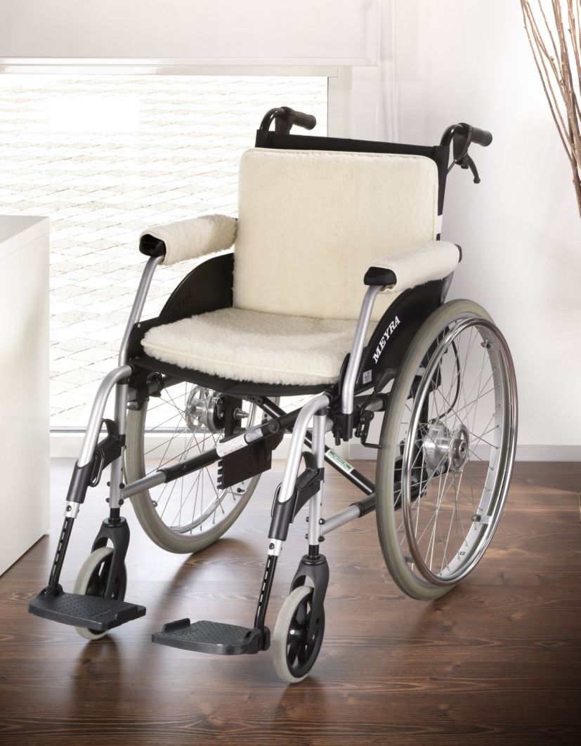 Schurwoll-Rollstuhl-Set 3-tlg.