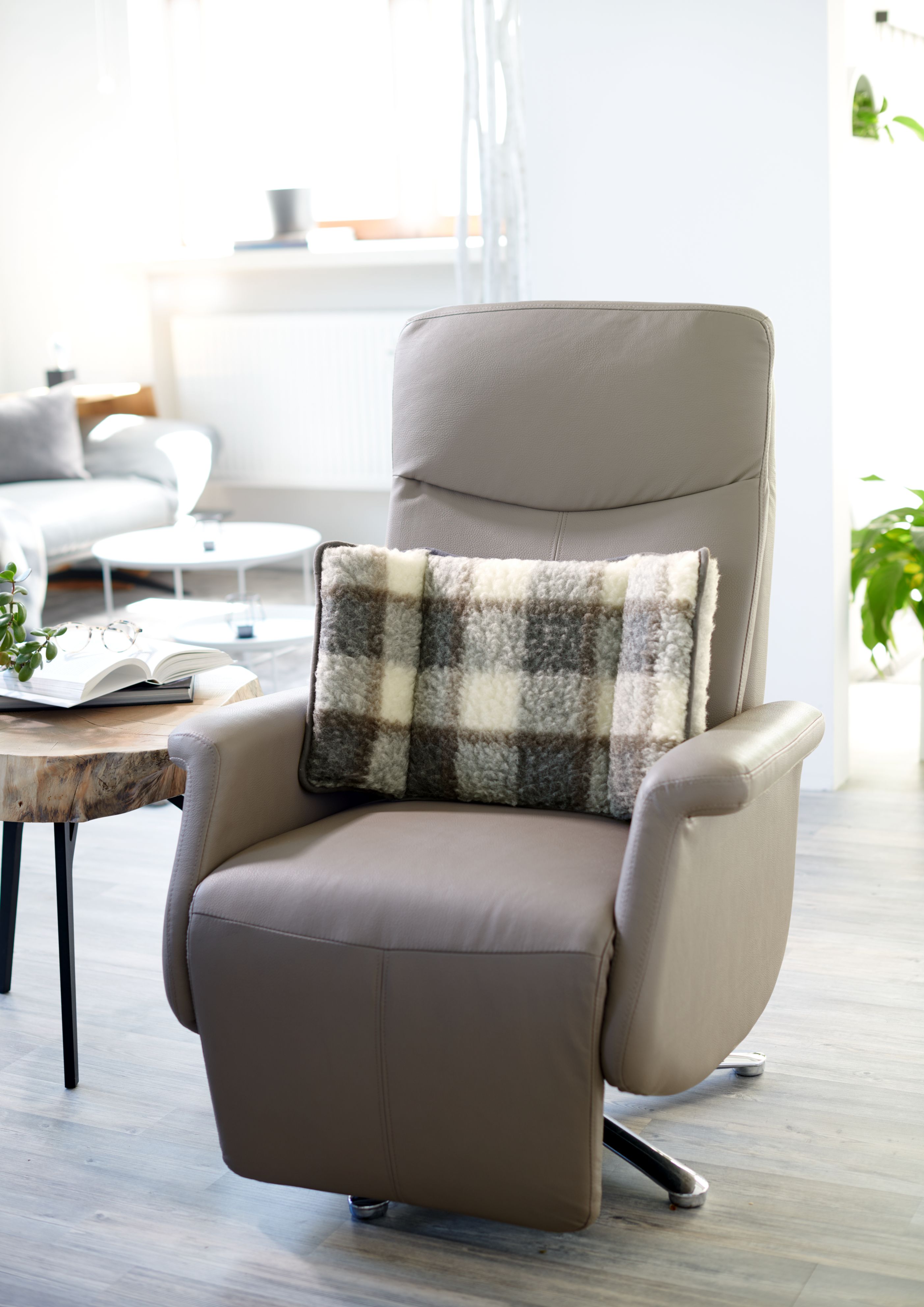 Schurwoll-Sesselkissen