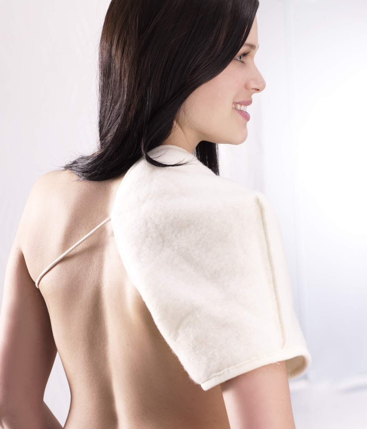 Schurwoll-Schulterwärmer