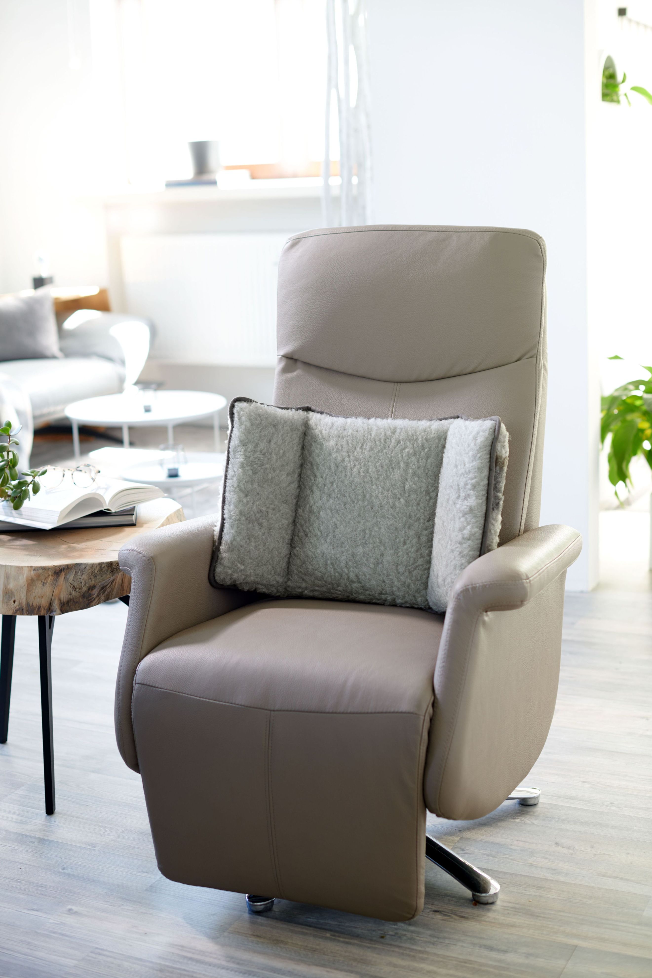 Schurwoll-Sesselkissen