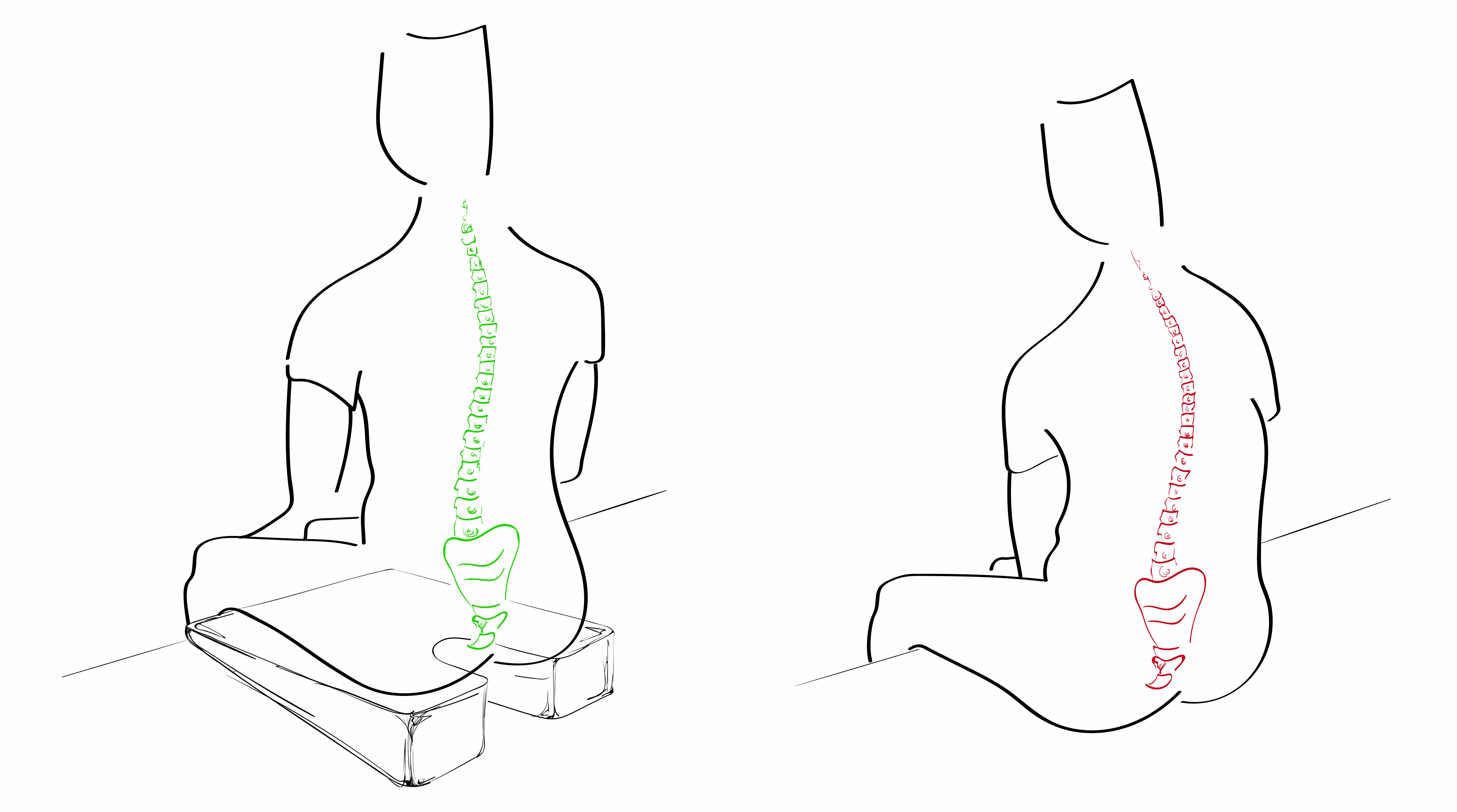 Schurwoll-Chirokeilkissen