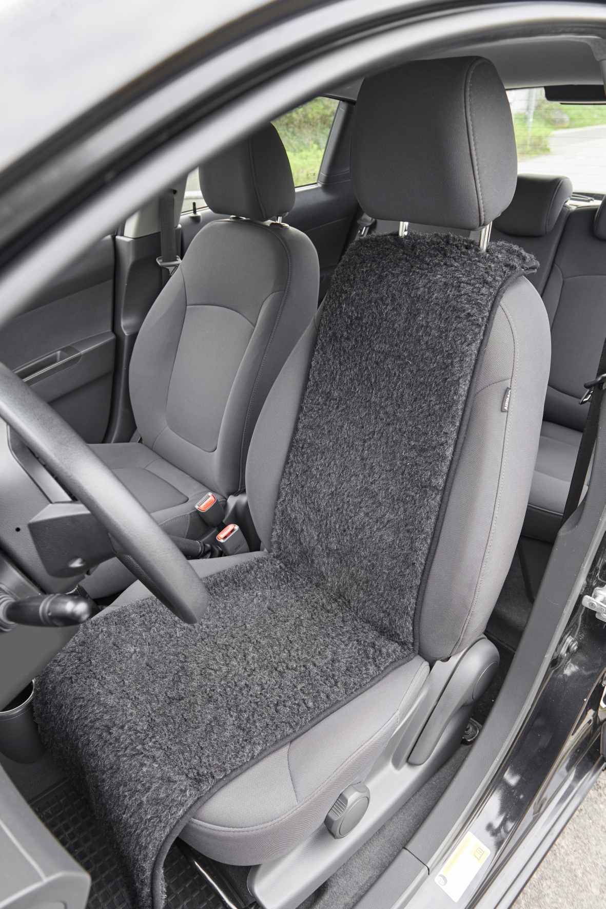 Schurwoll-Autositzauflage