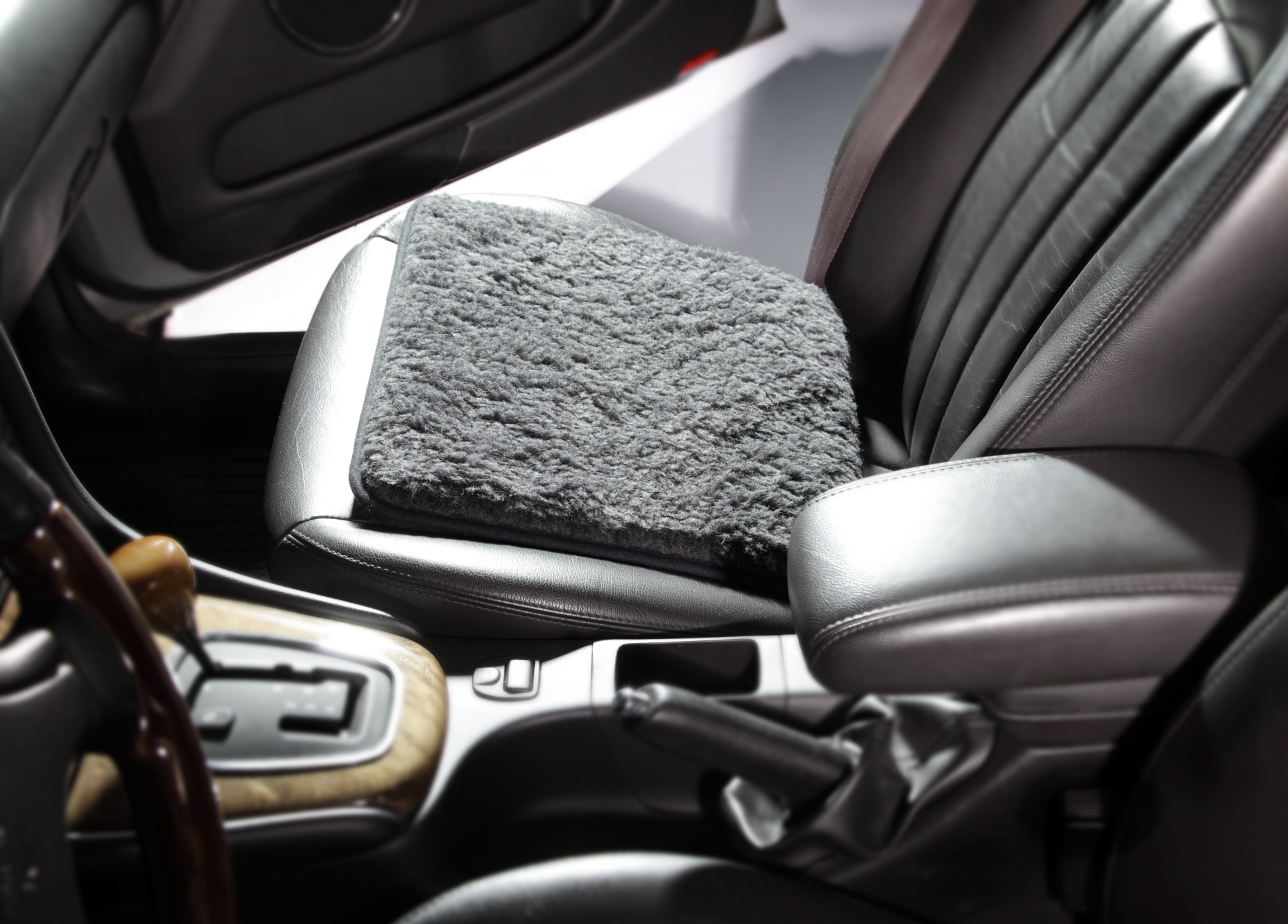 Schurwoll-Autositzkissen