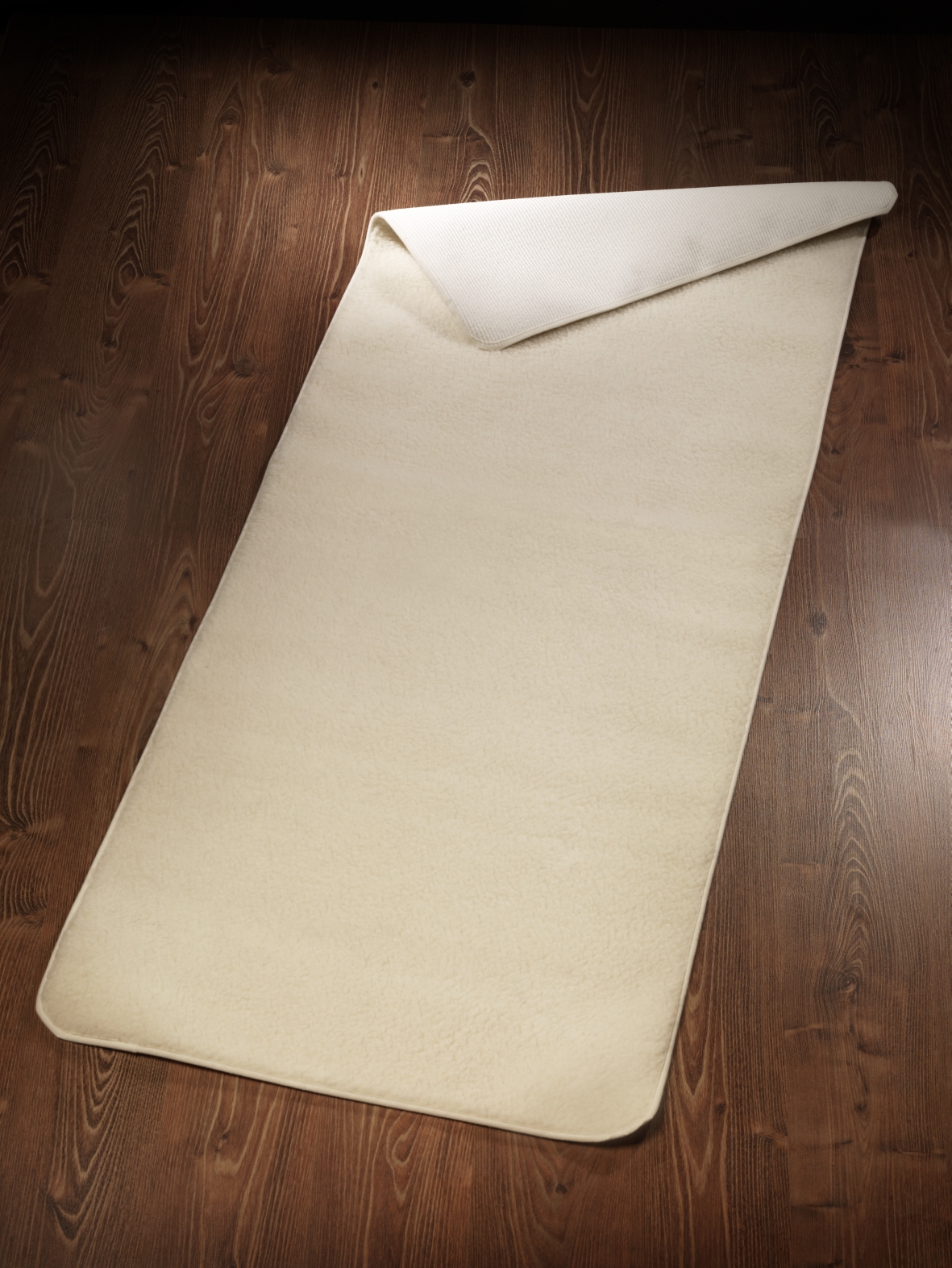 Schurwoll-Yogamatte inkl. Baumwollbeutel